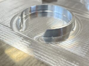 Frezowanie formy Aluminiowej