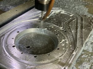 Frezowanie formy Aluminiowej