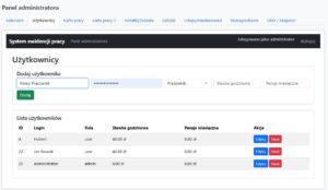Profesjonalny i bardzo prosty system rejestracji czasu pracy i zarządzania personelem dla firm produkcyjnych i usługowych - obrazek 4